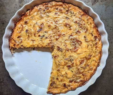 Fall Quiche Ideas, Bacon And Gouda Quiche, Smoked Gouda Quiche, Bacon Gouda Souffle Caribou, Bacon Gouda Quiche, Bacon And Onion Quiche, Recipes With Smoked Gouda Cheese, Recipes With Gouda, Fall Quiche