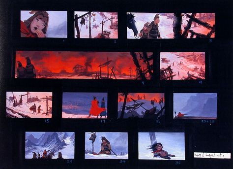 Mulan color scripts. Let It Grow, Storyboard Illustration, Color Script, Japanese Drawings, Background Drawing, Comic Manga, Storyboard Artist, Color Studies, Visual Development