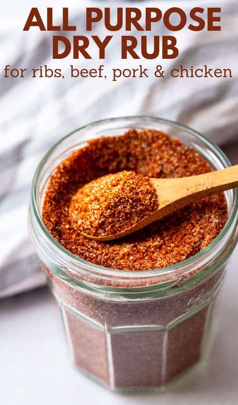 a jar of Kansas City Rub Coffee Meat Rub, Coffee Steak Rubs For Grilling, Coffee Rub Steak, Steak Rubs For Grilling, Steak Seasoning Recipes, Coffee Steak Rub, Mopping Sauce, Homemade Bbq Rub, Grill Favorites