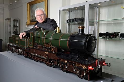 Backyard Railroad, Model Steam Trains, Live Steam Models, Live Steam Locomotive, Steam Trains Uk, Model Engineering, Steam Engine Model, Heritage Railway, Engine Room