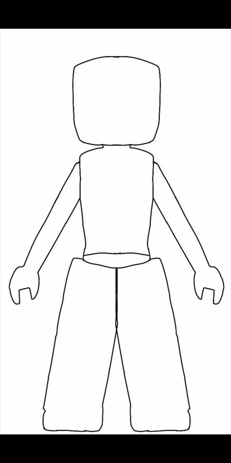 Roblox Body Template, Roblox Blind Bag Template, Roblox Drawing Avatar, Roblox Art Drawing, Roblox Blind Bag, Roblox Bodies, Roblox Body Base, Roblox Avatars Drawing, Roblox Avatar Base