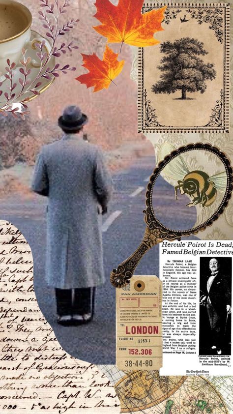 Poirot Aesthetic, Who I Want To Be, Agatha Christie's Poirot, Agatha Christie Books, Miss Marple, Hercule Poirot, Private Investigator, Book Tv, Police Force