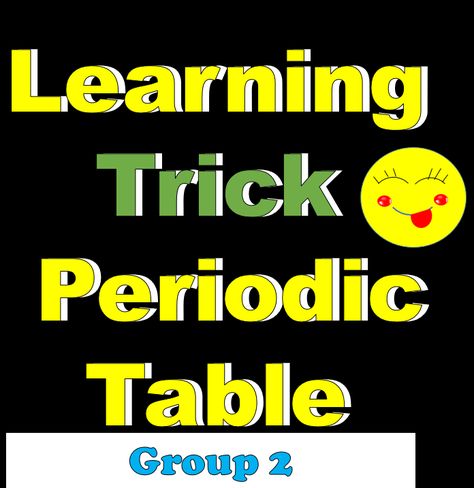 Trick to Learn & Memorize Modern Periodic Table Group 2 Elements Easily in English .Periodic Table Group 2 elements are called alkaline earth metals . Group 2 elements are beryllium ,Magnesium , calcium, strontium , barium and radium can be easily remember with the help of periodic table song or mnemonic . All the alkaline earth metals belongs to s block elements. #digitalkemistry #LearnPerodicTableEasily #PeriodicTableSong #MemorizePerodicTable How To Learn Periodic Table Easily, S Block Elements, Elements Of Periodic Table, Periodic Table Song, Modern Periodic Table, Table Periodic, Alkaline Earth Metals, Group 2, Chemistry