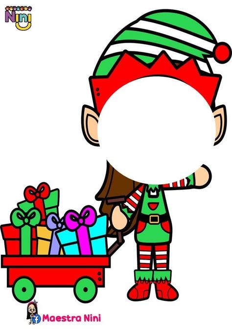 Xmas Office Decoration, Christmas Clip Art Free, Elf Cartoon, Elf Crafts, Elf Yourself, Christmas Cutouts, Christmas Bulletin, Xmas Elf, Christmas Blessings