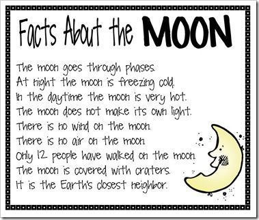 moon facts Moon Phases Elementary Activities, Moon Anchor Chart, Moon Facts, Space Theme Preschool, Moon Unit, Space Week, Moon Activities, Space Lessons, Space Preschool