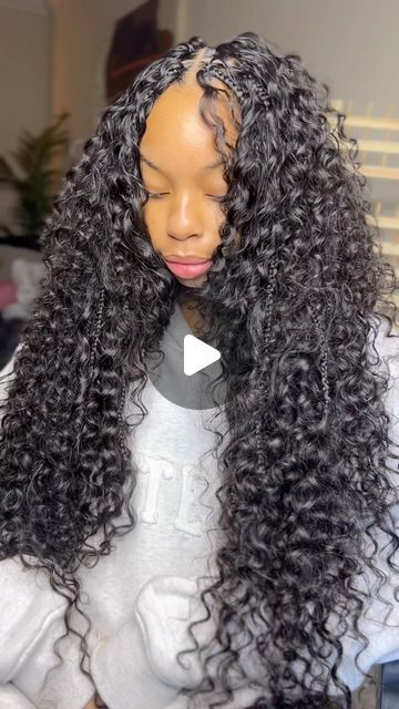 Water Wave Boho Braids, Medium Bohemian Knotless Braids, Water Wave Braids, Braids To Try, Butterfly Braids, Butterfly Braid, Boho Knotless Braids, Boho Knotless, Runway Hair