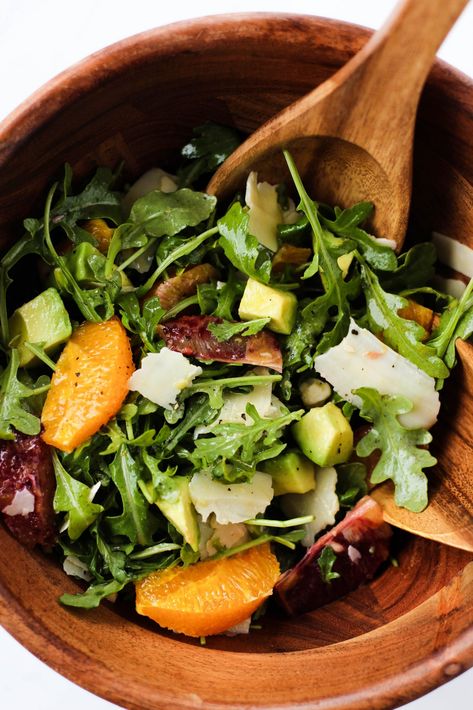 Citrus Salad Recipes, Easter Salad Recipes, Easter Salad, Honey Vinaigrette, Parmesan Salad, Citrus Dressing, Citrus Salad, Lemon Honey, Delicious Lunch