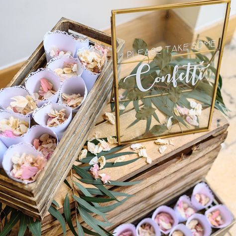 The Rustic Wedding Company on Instagram: “Let’s talk confetti! Did you know that almost all venues now insist that any confetti used is biodegradable? Has your venue told you this?…” Confetti Display, Wedding Company, Instagram Inspo, Told You, Rustic Wedding, Confetti, Biodegradable Products, Knowing You, Did You Know