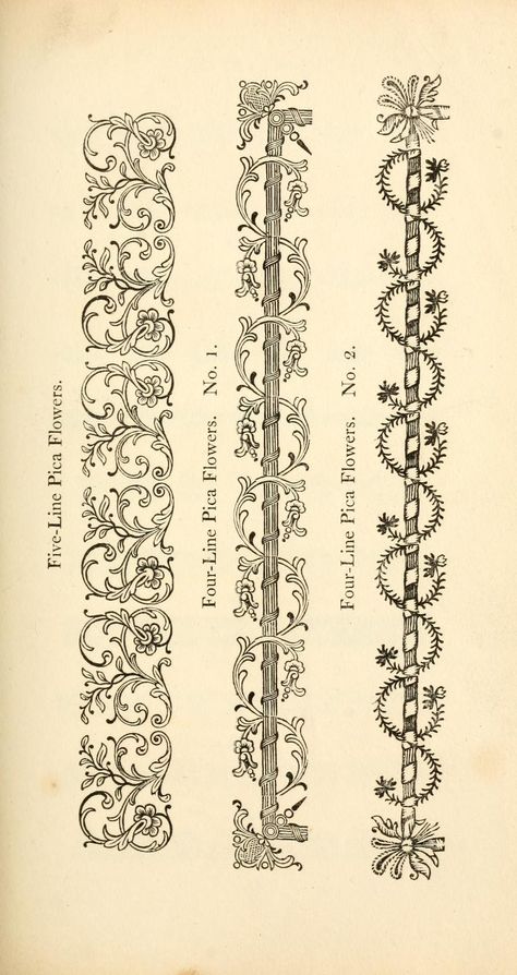 Motif Baroque, Victorian Pattern, Illuminated Manuscript, 로고 디자인, Book Of Life, Antique Books, Arabesque, Vintage Images, Islamic Art