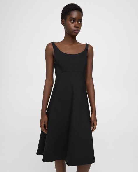 Discover great products at the best prices at Dealmoon. Theory Portrait Neck Dress in Textured Gabardine. Price:$180.00 at Theory Portrait Neckline, Athletic Fit Jeans, Garment Manufacturing, Bias Cut Dress, Square Neck Dress, Half Zip Sweaters, Back Women, Women's Wardrobe, Linen Women