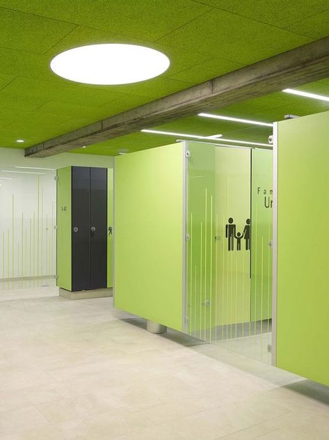 Pool Changing Room, Public Restroom Design, Sports Locker, Gym Center, Sports Centre, Restroom Design, Medical Logo Design, Public Bathrooms, Public Restroom