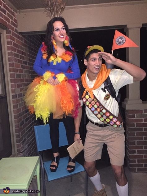 Up Group Costume, Costumes For 2 Friends, Friend Halloween Costumes, Costumes For Teenage Girl, Best Friend Halloween, Easy College Halloween Costumes, Best Group Halloween Costumes, Popular Halloween Costumes, Up Halloween Costumes