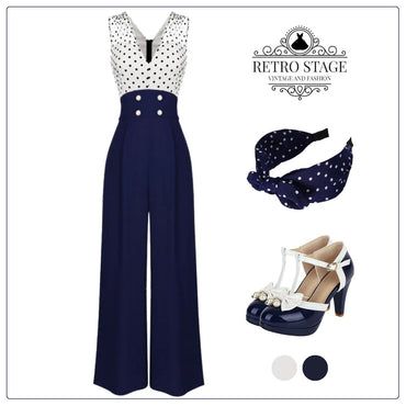 Outfit – Retro Stage - Chic Vintage Dresses and Accessories 1960s Professional Fashion, Vintage Outfits For Women Summer, Vintage Looks For Women, 1940 Fashion Women 40s Style, 1930s Outfits For Women, Vintage Modern Outfits, 1950s Inspired Outfits, 50s Aesthetic Fashion, 1940 Fashion Women