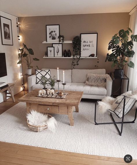 Flexibility Dance, Apartment Living Room Design, Small Apartment Living Room, Cosy Living Room, Small Living Room Decor, Living Room Decor Cozy, Apartment Decor Inspiration, Hus Inspiration, Decor Home Living Room