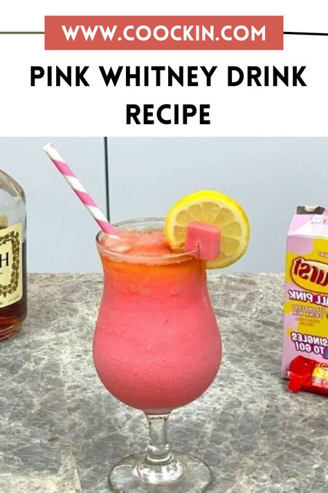 A Pink Whitney Drink Recipe will be shared with you in this blog. Pink Whitney Drink Recipes, Pink Lemonade Vodka, Pink Whitney, How To Make Pink, Fruit Skewers, Mint Sprig, Vodka Drinks, Drink Recipe, Bbq Party