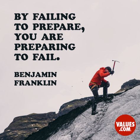 Always have a backup. #preparation #backup www.values.com Preparation Quotes, Teaching Quotes, Quote Artwork, Notable Quotes, Quote Of The Week, Its Friday Quotes, Benjamin Franklin, Leadership Quotes, Daily Inspiration Quotes