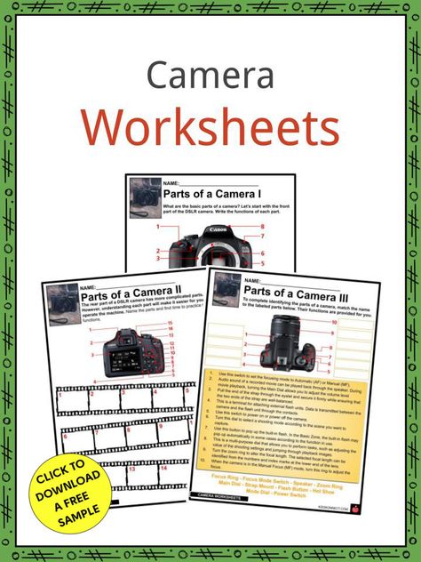 Photography Worksheets, Photography Classroom, Teaching Yearbook, Yearbook Class, High School Photography, Only Video, Ib Art, Photo Lessons, Yearbook Ideas