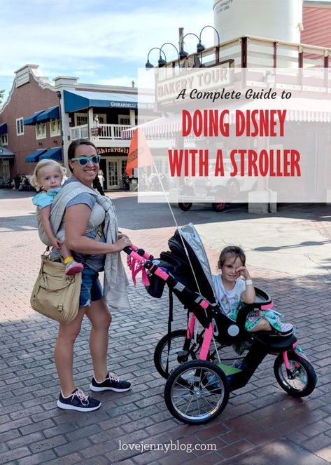 Disneyland Stroller Tips: What to Know Before You Go Toddler Disneyland Outfit, Disneyland Stroller, Disneyland Toddler, Disneyland With A Toddler, Stroller Hacks, Disney Stroller, Strollers At Disney World, Trip To Disneyland, Disneyland Tips