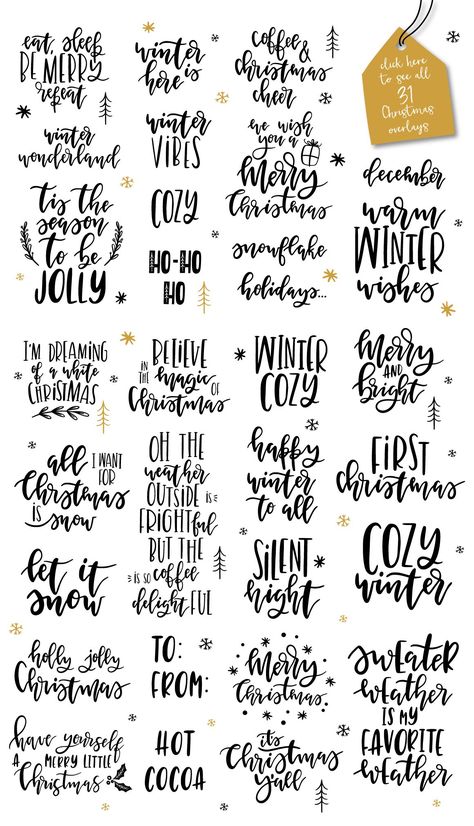 Winter Lettering, Christmas Calligraphy, Merry Christmas Quotes, Idee Cricut, Christmas Lettering, Lettering Quotes, Noel Christmas, Photo Overlays, Cricut Projects Vinyl