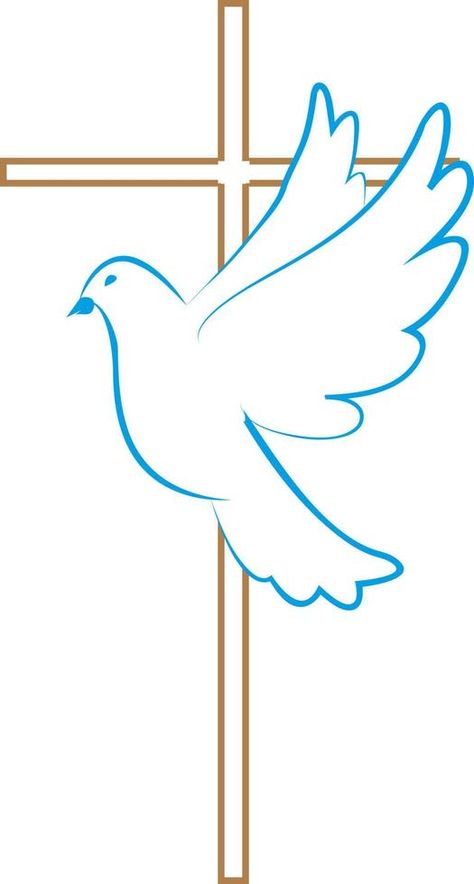 Pigeon. Symbol of love, freedom. Flying dove near the cross. Holy Spirit. Cross dove. A symbol of peace. Dove. Embroidery Clipart, Dove Ad, Dove Symbol, Doves Flying, Candle Decorating, Peace Drawing, Dove Drawing, Jesus Decor, Flying Dove