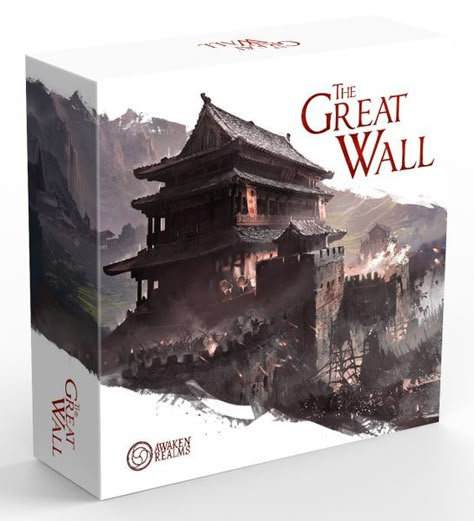 The Great Wall | Image | BoardGameGeek Board Game Box Art, Homework Inspiration, Engine Building, Board Game Box, Board Game Design, Fun Board Games, The End Game, Diy Games, Games Box