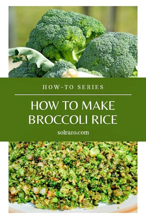 How to make Broccoli Rice Seasoned Broccoli, Healthy Eating Lunch, Inflammation Diet Recipes, Broccoli Lemon, Healthy Board, How To Make Broccoli, Grilled Tomatoes, Carb Dinner, Broccoli Rice