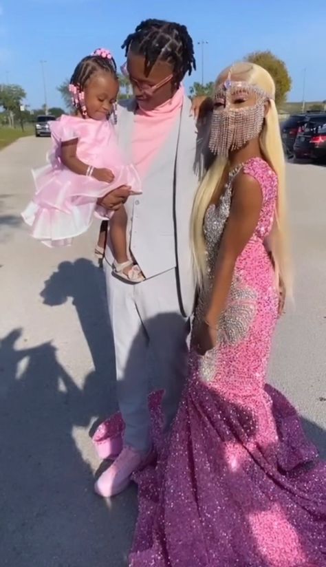 Prom Outfits Couples, Prom Color Ideas, Hood Prom, Sheer Formal Dress, Worst Prom Dresses, Pink Prom Suit, Diamond Prom Dresses, Bling Prom Dresses, Prom Fits