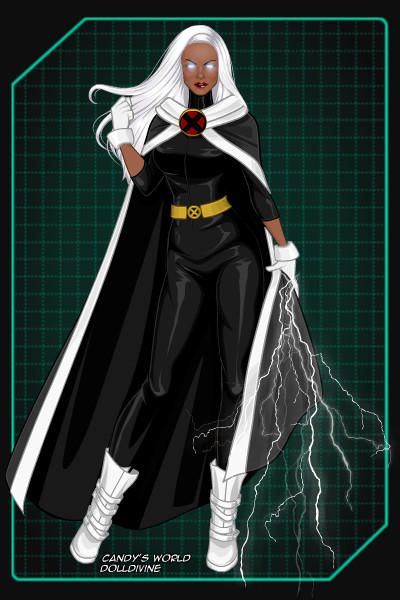 Storm Superhero, Storm Costume, Storm Cosplay, X Men Costumes, Black Love Artwork, Storm Marvel, Ororo Munroe, X Men Evolution, Female Superhero