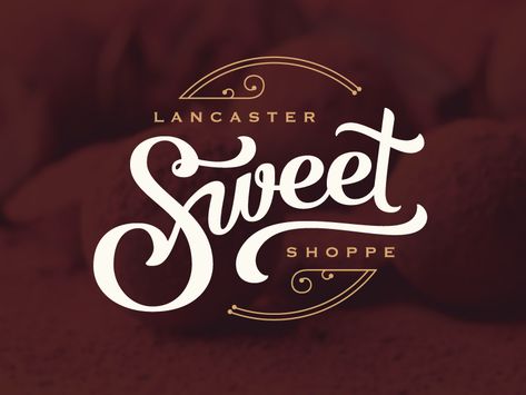 Fancy Logo Design Ideas, Sweet Logo Design Ideas, Dessert Logo Design Sweets, Sweets Logo Design Ideas, Sweet Shop Logo Design, Sweet Logo Design, Sweets Shop Logo, Sweet Shop Logo, Sweet Branding