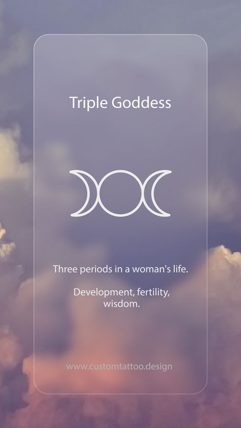 Triple Goddess Sign. Goddess tattoo. Tiny tattoo. Jewelry tattoo. Single needle tattoo. Small tattoo. Simple tattoo. Tattoo with meaning. Tattoo for girl. Tattoo for women. Tattoo design. Chain of symbols tattoo. Custom tattoo design. Custom design. Order tattoo design. Fertility Symbols Tattoo, Goddess Energy Tattoo, Soul Tattoo Symbols, Pbb Logo, Beautiful Tattoos For Women With Meaning, Fertility Tattoos For Women, Spiritual Tattoos For Women Goddesses, Triple Goddess Tattoo Design, Rising Woman Symbol Tattoo