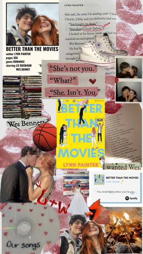 I love the book Better than the Movies by Lynn Painter Lynn Painter, Romcom Books, Better Than The Movies, Romance Series Books, Ghost Books, Reading Projects, Iconic Movie Posters, Book Annotation, Romantic Books