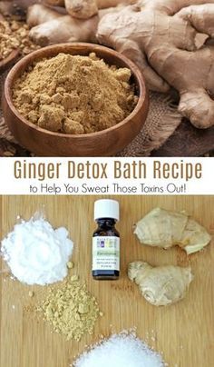 If you are looking for a ginger detox bath recipe, this one has many health benefits. Learn how to make a ginger bath with only a few basic ingredients. #detox #ginger #healthyliving #diyproject via @DianeHoffmaster Radiation Detoxification, Diy Hygiene, Detox Bath Recipe, Detox Baths, Health Tricks, Bath Benefits, Ginger Detox, Ginger Bath, Bath Detox