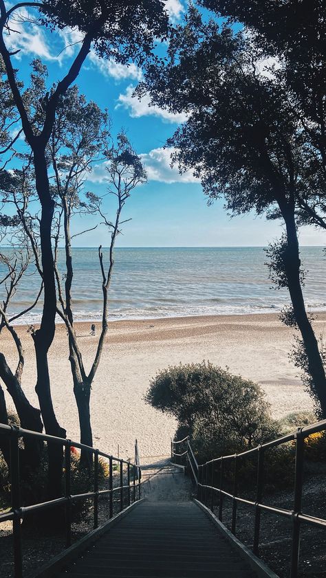 Alana ❀ UK Travel & Adventure’s Instagram post: “A beautiful Sandy beach under 2 hours from London 🌊🐚 We had the beach all to ourself when we visited 🤫 📍 Highcliffe Beach, Dorset…” London Beach, Dorset Coast, England Beaches, Fall Beach, Caravan Holiday, Uk Beaches, Visit Uk, Photography Nikon, Fallen London