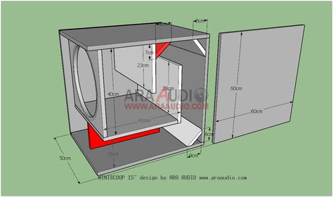 ARA AUDIO: Skema Box Speker Subwoofer 15 inch Diy Subwoofer, Diy Router Table, Diy Router, Subwoofer Box Design, Speaker Plans, Speaker Enclosure, Speaker Projects, Tv Stand Designs, Speaker Box Design