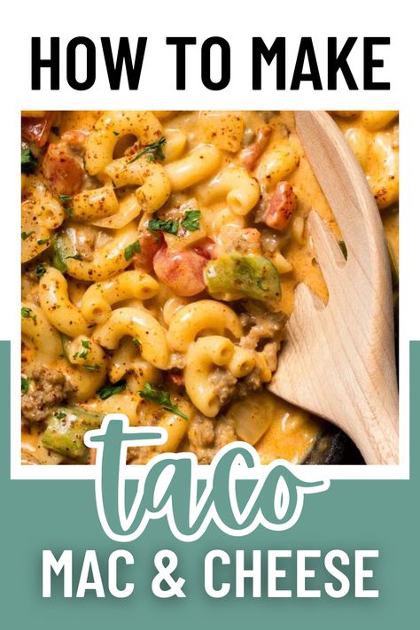 Velveeta Cheese Sauce, Taco Mac, Taco Mac And Cheese, Family Dinner Night, Easy Family Dinner, Healthy Lunch Meal Prep, Cold Lunches, Velveeta Cheese, Fall Dinner Recipes