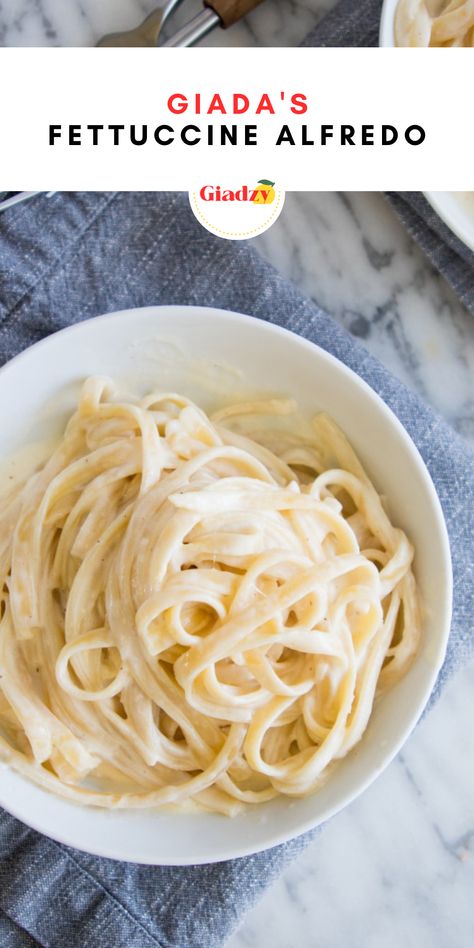 Giada Food Network Recipes, Fettuccine Alfredo Sauce Recipe, Fettucini Alfredo Recipe, Alfredo Sauce Recipe Without Heavy Cream, Best Alfredo Sauce Recipe, Fettuccine Alfredo Sauce, Fettucini Alfredo, Fettuccine Alfredo Recipe, Giada De Laurentiis Recipes