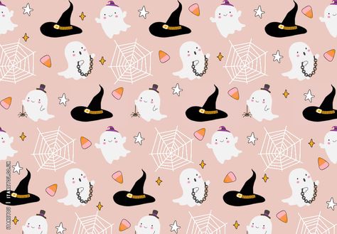 Aesthetic Halloween Wallpaper Laptop, Preppy Halloween Wallpaper, Cute Halloween Wallpaper Aesthetic, Aesthetic Halloween Wallpaper Iphone, Wallpaper Backgrounds Halloween, Hat Wallpaper, Halloween Preppy, Backgrounds Halloween, Preppy Halloween