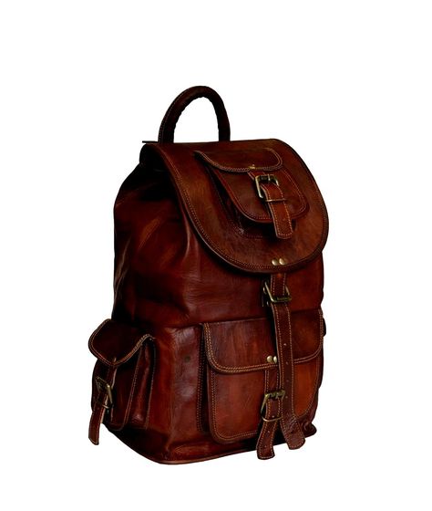 Handmade Backpack Rucksack Knapsack Shoulder Handmade Backpack, Vintage Leather Backpack, Leather Backpack For Men, Leather Laptop Backpack, Real Leather Bags, Rucksack Bag, Satchel Backpack, Brown Leather Backpack, Hiking Bag