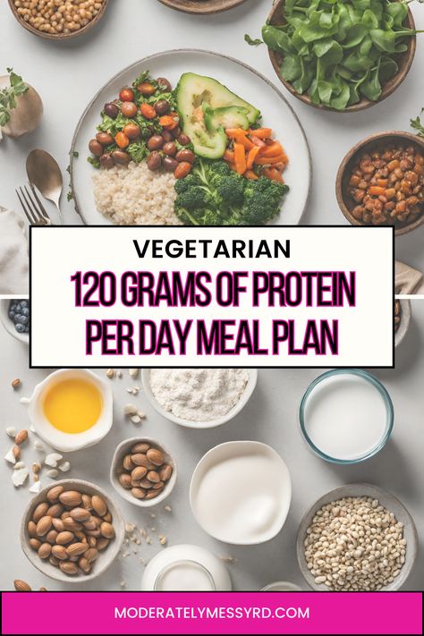 Looking to eat a more plant-based diet? There is a reason doctors often recommend one. But how do you follow a vegetarian diet that’s high in protein? This post discusses how to get 120 grams of protein as a vegetarian with high protein recipes, and tips to increase your plant-based protein intake. Highest Protein Vegetarian Foods, Protein Ideas For Vegetarians, Protein Diet For Vegetarians, Vegetarian Foods High In Protein, Vegetarian High Protein Salads, High Protein Diet Vegetarian, High Protein Low Calorie Plant Based Meals, Protein Foods For Vegetarians, Macros For Vegetarians