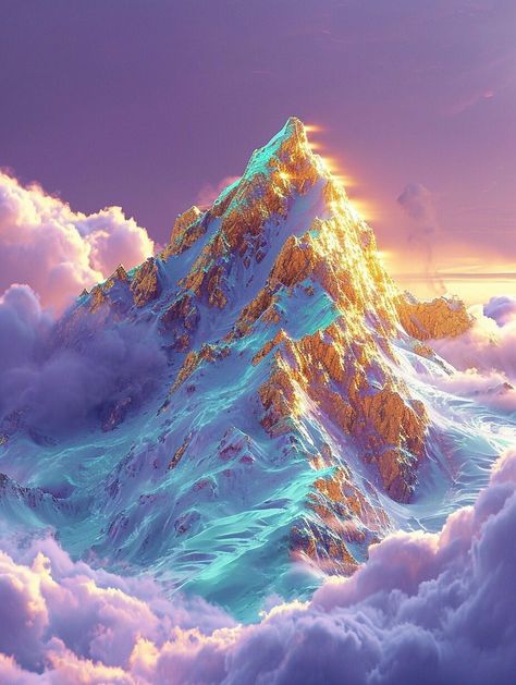 Gods Art, Mystic Mountain, Art Spatial, Product Inspiration, Spiritual Artwork, God Art, Action Poses, Anime Scenery Wallpaper, Fantasy Landscape