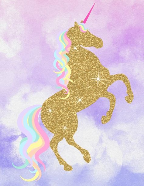 Unicorn Real, Printable Unicorn Birthday Invitations, Wallpaper Unicorn, Unicorn Emoji, Unicorn Wallpaper Cute, Cute Rainbow Unicorn, Unicorn Cartoon, Coloring Books For Kids, Unicornios Wallpaper