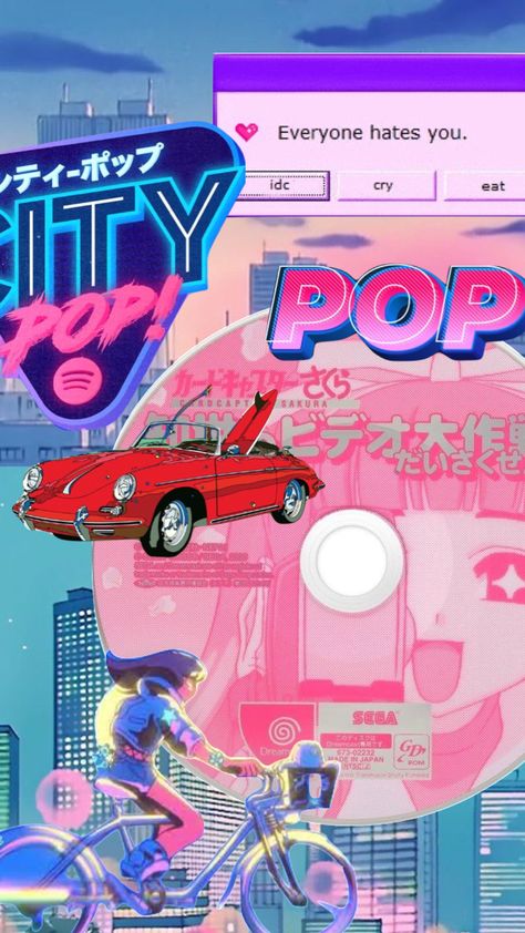 #aesthetic #moodboard #citypop #collage #love #music Citypop Aesthetic, Millenials Aesthetic, Pop Artist, Graphic Poster, Bedroom Makeover, Collage Art, Art Style, Mood Board, Pop Art