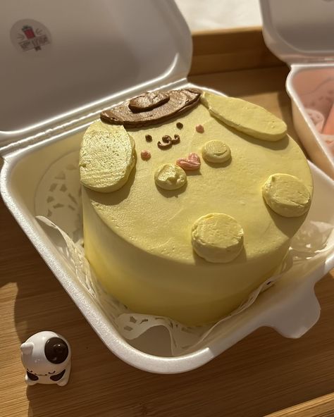 It’s my birthday! 🐶 #pompompurin Pompompurin Gift Ideas, Pompompurin Crafts, Birthday Pompompurin, Pompompurin Birthday, Pompompurin Cake, Pompompurin Aesthetic, Birthday Sanrio, Happy Bday Cake, Pompom Purin