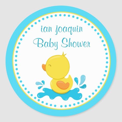 Duck Baby Shower Theme, Birthday Invitation Background, Distintivos Baby Shower, Ducky Baby Shower, Rubber Ducky Baby Shower, Baby Shower Duck, Duck Baby, Sunshine Baby Showers, Baby Shawer