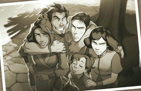 Young Kya, Bumi, Tenzin, Lin, and Suyin ❤❤❤❤ Lin Beifong, Avatar The Last Airbender Funny, Avatar Funny, Avatar Series, Korra Avatar, The Last Avatar, Avatar The Last Airbender Art, Team Avatar, Avatar Characters