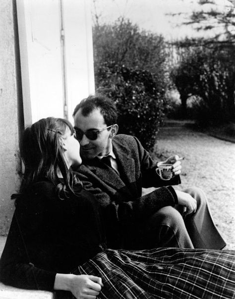 Diane Doniol-Valcroze on Twitter: "Anna Karina and Jean-Luc Godard… " New Wave Cinema, Young Marriage, French New Wave, Anna Karina, Jean Luc Godard, French Cinema, Marriage Vows, French Films, Engagement Photo Inspiration