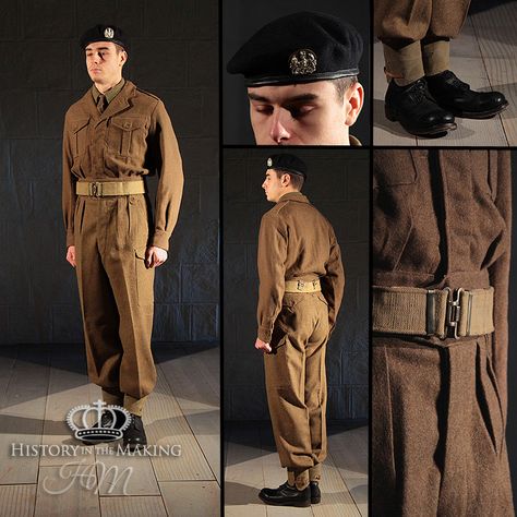 British Para Regiment Combat Uniform-1982-Falklands War - History in the Making Combat Dress, British Royal Marines, Us Army Uniforms, Coldstream Guards, British Army Uniform, Wwii Uniforms, Ww2 Uniforms, Ww2 Soldiers, British Uniforms