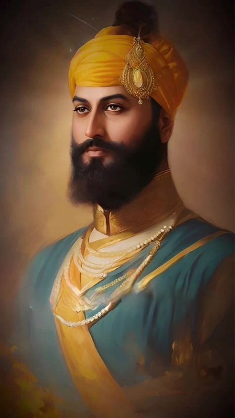 Guru Govind Ji, Guru Gobind Singh Ji Wallpapers, Gurbani Pics, Sikh Aesthetic, Guru Hargobind Sahib Ji, Guru Nanak Pics, Nirbhau Nirvair, Punjab Village, Sikhism Beliefs