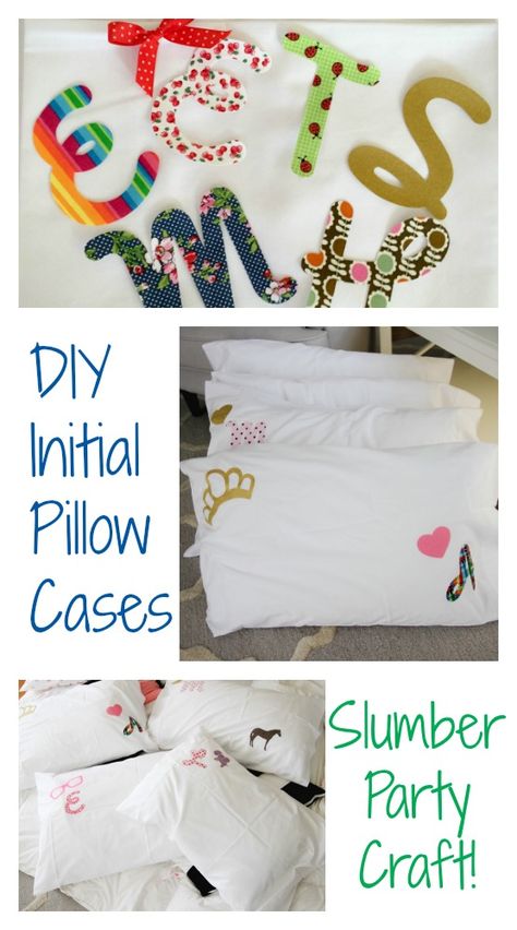 Faux Sleepover Party Ideas, Decorating Pillow Cases Slumber Party, Decorate Pillow Cases Slumber Party, Sleepunder Party Ideas, Sleepunder Party, Sleep Under Party Ideas, Birthday Surprise Ideas For Kids, Sleep Under Party, Slumber Party Crafts