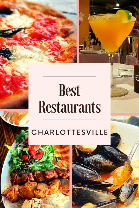 We’re always on the hunt for the best and most popular spots anytime we travel. And this time, we curated a list of the best restaurants, foods, and places to eat in Charlottesville, Virginia so you don't have to! Baltimore Maryland Restaurants, Baltimore Restaurants, Baltimore Food, Eclectic Restaurant, Southern Restaurant, Crab Feast, Oyster House, Dinner Restaurants, Charlottesville Virginia